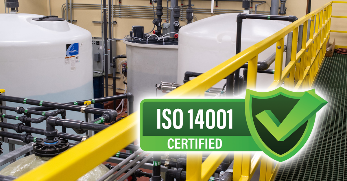 Rochester Electronics - ISO-14001 Certified: Wastewater Treatment